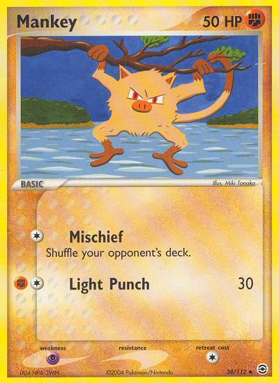 Mankey (38/112) [EX: FireRed & LeafGreen] | Odin's Place