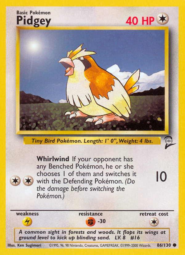 Pidgey (86/130) [Base Set 2] | Odin's Place
