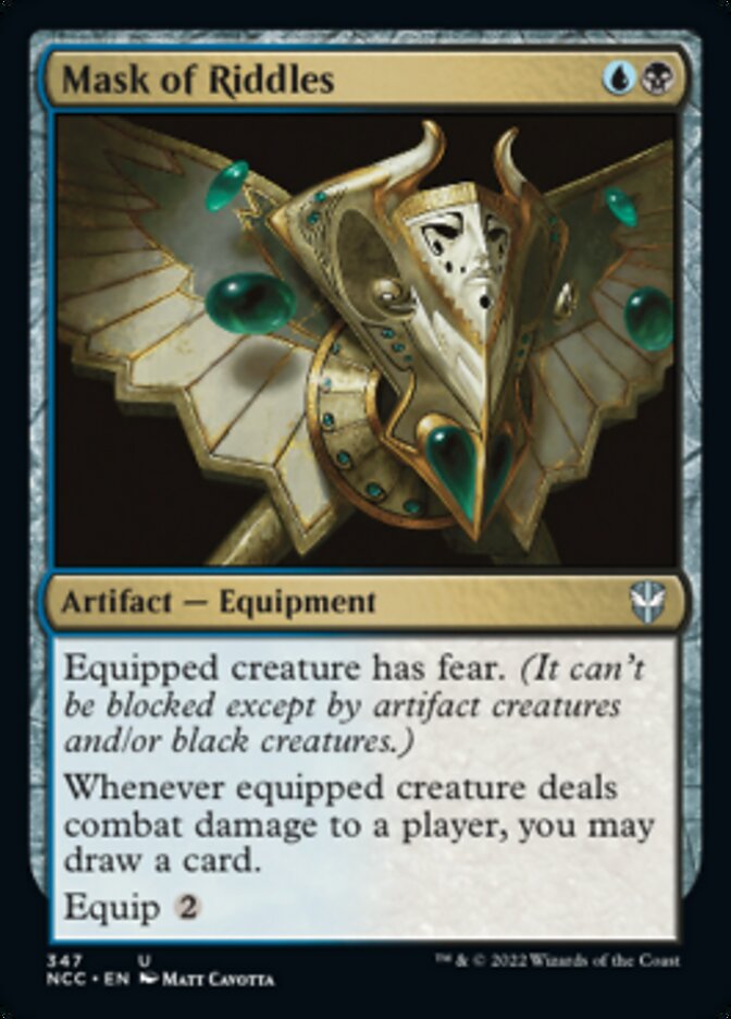 Mask of Riddles [Streets of New Capenna Commander] | Odin's Place