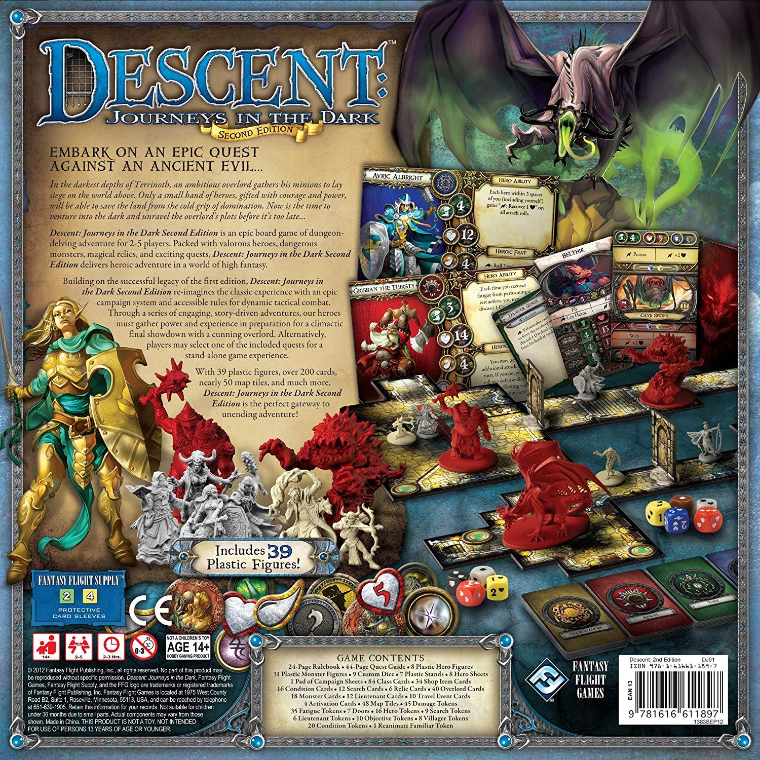 Descent: Journeys in the Dark (Second Edition) | Odin's Place