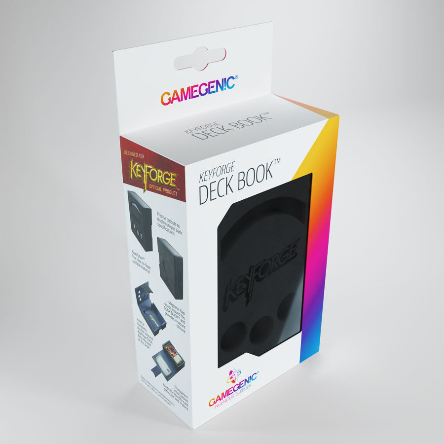 Gamegenic Keyforge Deck Book Black | Odin's Place