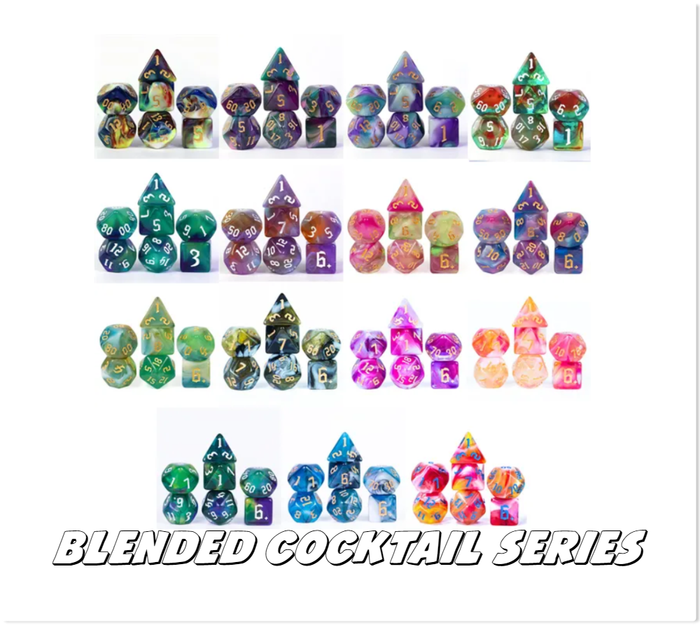 Game Habit Blended Cocktail Acrylic Series | Odin's Place