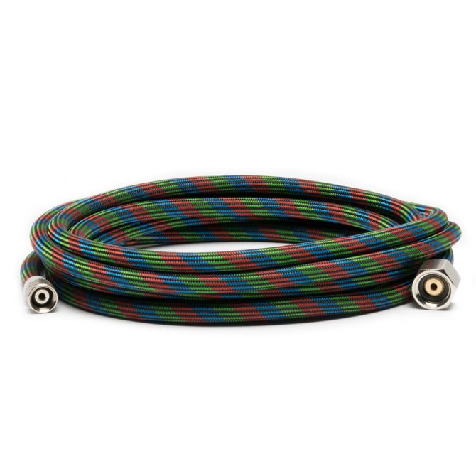 IWATA Airbrush 10' Braided Nylon Airbrush Hose | Odin's Place