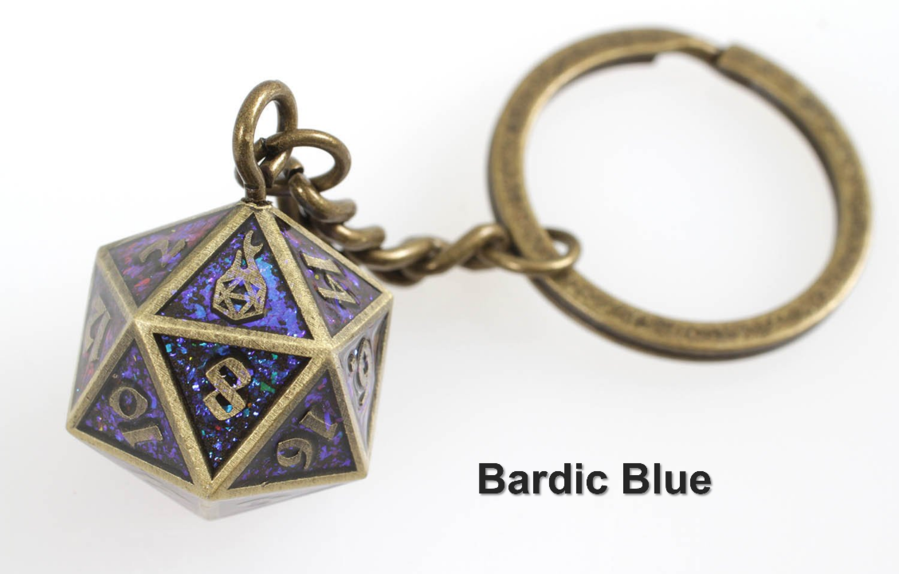 Forged Gaming Fob of Fate D20 Keychain | Odin's Place