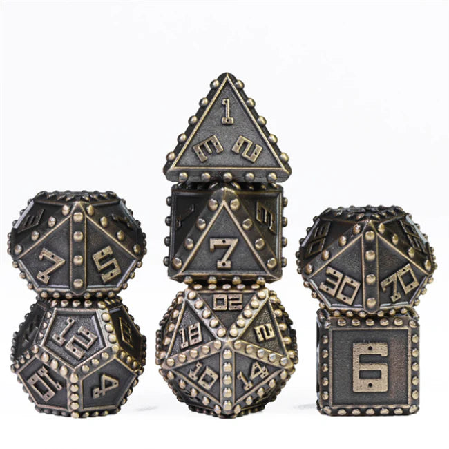 Foam Brain Bronze Brigantine Armor Poly 7 Metal Set | Odin's Place