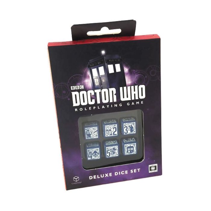 Cubicle 7 Doctor Who RPG Deluxe Dice set | Odin's Place