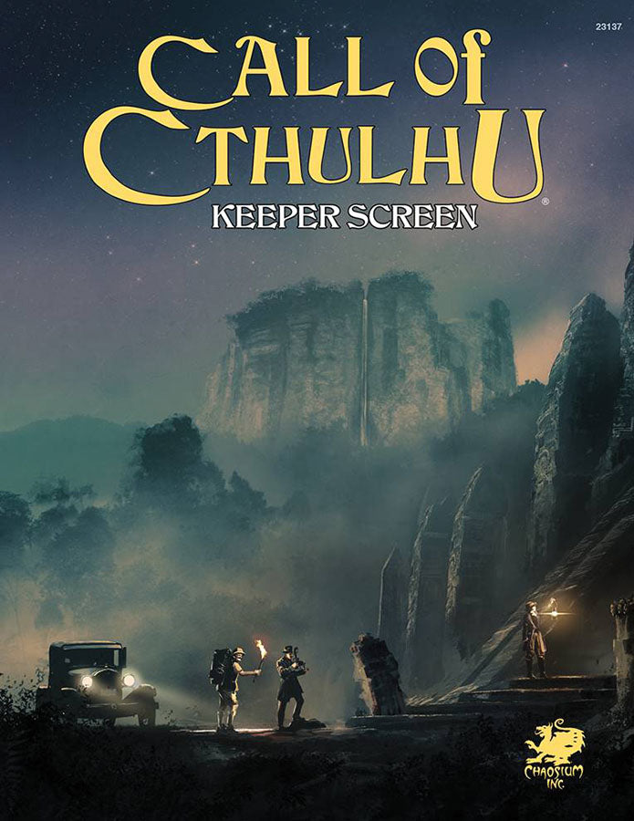 Call of Cthulhu Keeper Screen | Odin's Place