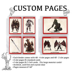 Forged Gaming: Curiosities Cache Card Binder Brown | Odin's Place
