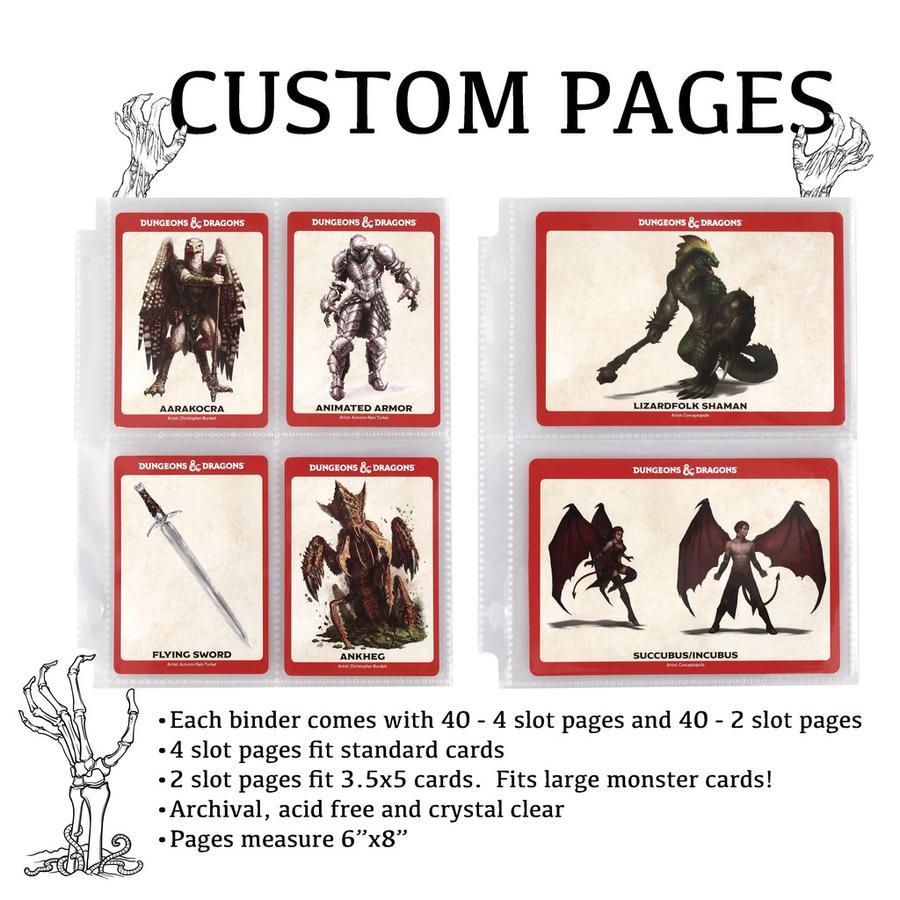 Forged Gaming: Curiosities Cache Card Binder Black | Odin's Place