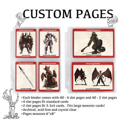 Forged Gaming: Curiosities Cache Card Binder Black | Odin's Place