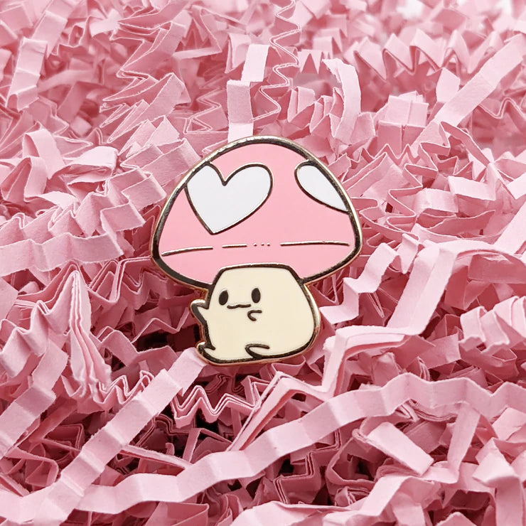 Sugar Cubed Studios Plushroom Enamel Pins | Odin's Place