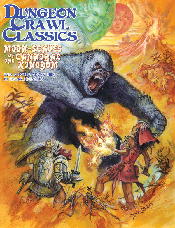 Dungeon Crawl Classics: Moon- Slaves of the Cannibal Kingdom - #93 A level 2 Adventure | Odin's Place