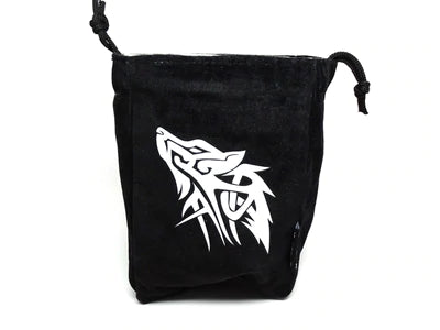 Easy Roller Wolf Reversible Microfiber Self-Standing Large Dice Bag | Odin's Place
