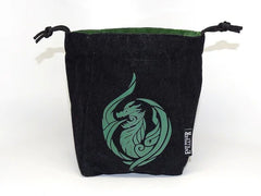 Easy Roller Dragon's Breath Reversible Microfiber Self-Standing Large Dice Bag | Odin's Place