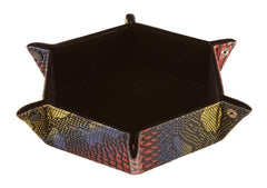 Forged Gaming Hexagon Snap Folding Dice Tray - Various Colors | Odin's Place