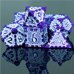 Foam Brain Dagger of Venom: Purple Poly 7 Dice Set | Odin's Place