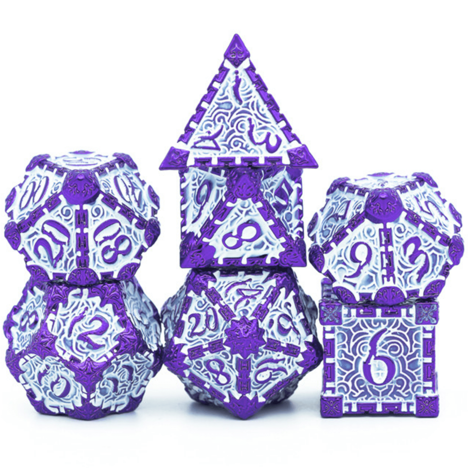 Foam Brain Dagger of Venom: Purple Poly 7 Dice Set | Odin's Place
