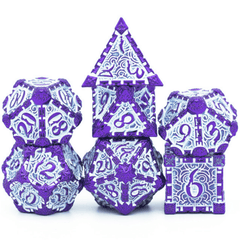 Foam Brain Dagger of Venom: Purple Poly 7 Dice Set | Odin's Place