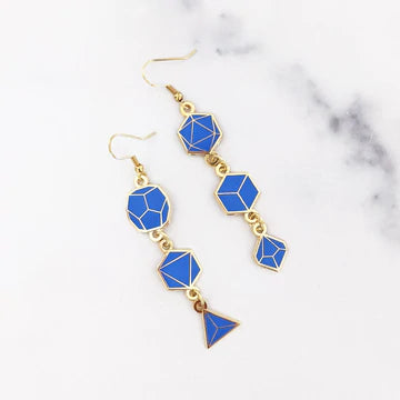Sugar Cubed Dangle Earring Assotred Colors | Odin's Place