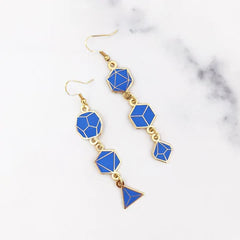 Sugar Cubed Dangle Earring Assotred Colors | Odin's Place