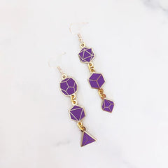 Sugar Cubed Dangle Earring Assotred Colors | Odin's Place