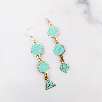 Sugar Cubed Dangle Earring Assotred Colors | Odin's Place