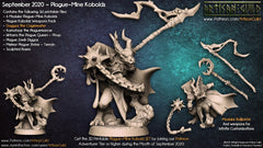 Dragon's Lair Printed Mini: Plague-Mine Kobolds Set | Odin's Place