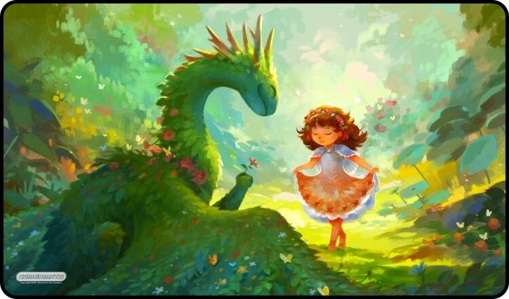 Gamer Mats A Dragon and a Curtsy Playmat | Odin's Place