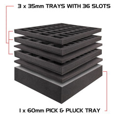 Enhance Miniature Figure War Games Miniature Figure Travel Case | Odin's Place