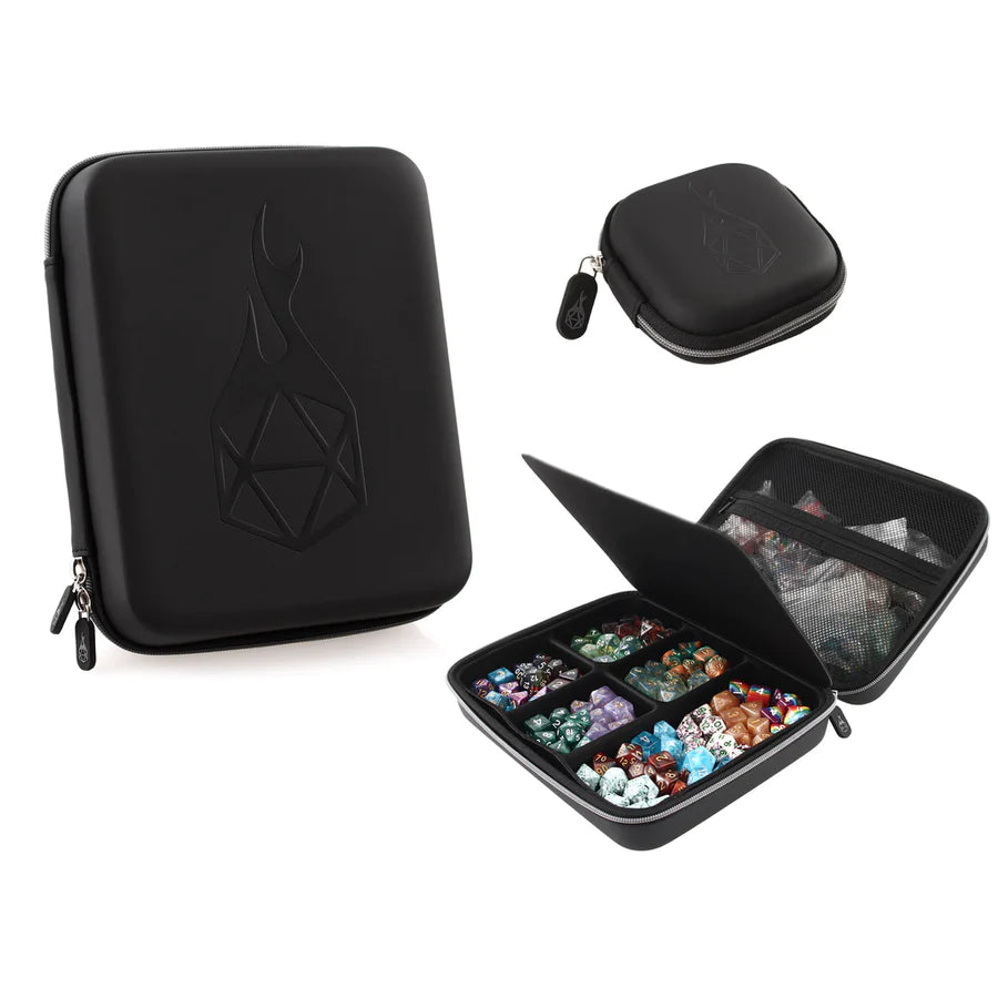 Forged Gaming Dice Box and Dice Tray with Removable Dice Holder Assorted Colors | Odin's Place