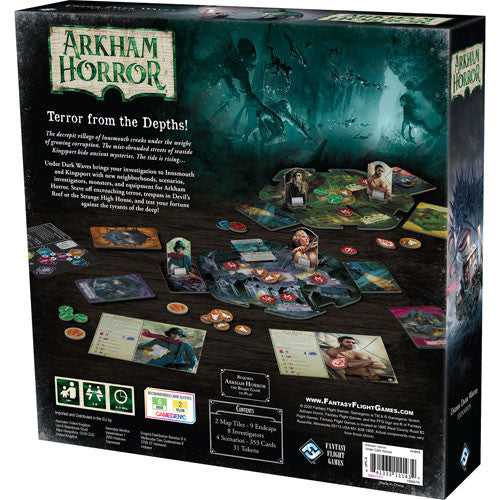 Arkham Horror Board Game: Under Dark Waves | Odin's Place