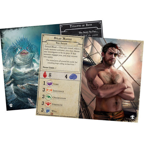 Arkham Horror Board Game: Under Dark Waves | Odin's Place