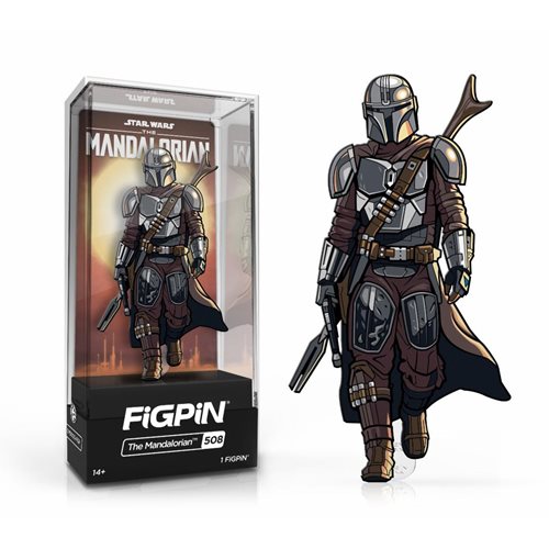 Star Wars the Mandalorian Figpin 3 inch enamel pin | Odin's Place
