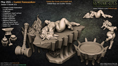 Dragon's Lair Printed Mini: Dumlok Flameseekers Set | Odin's Place