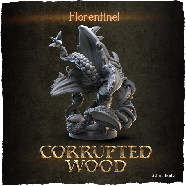 Dragon's Lair Printed Mini: Corrupted Wood Set | Odin's Place