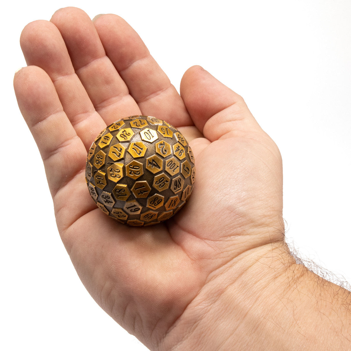 Brybelly Orb Of Predestined Fate D100, Ancient Gold | Odin's Place