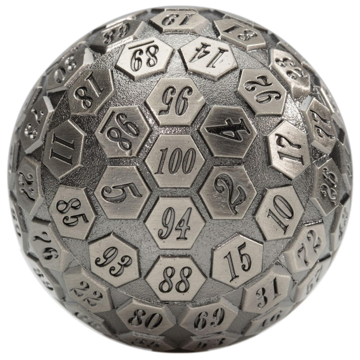 Brybelly Orb Of Predestined Fate D100, Ancient Silver | Odin's Place