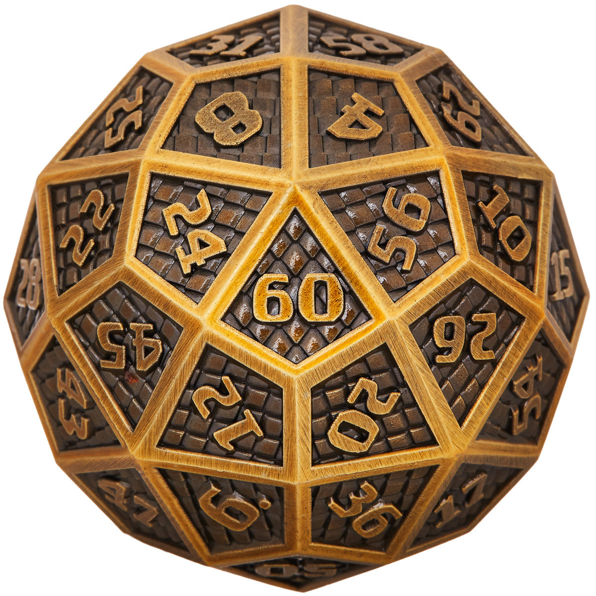 Brybelly Orb Of Predestined Fate D60, Ancient Gold | Odin's Place