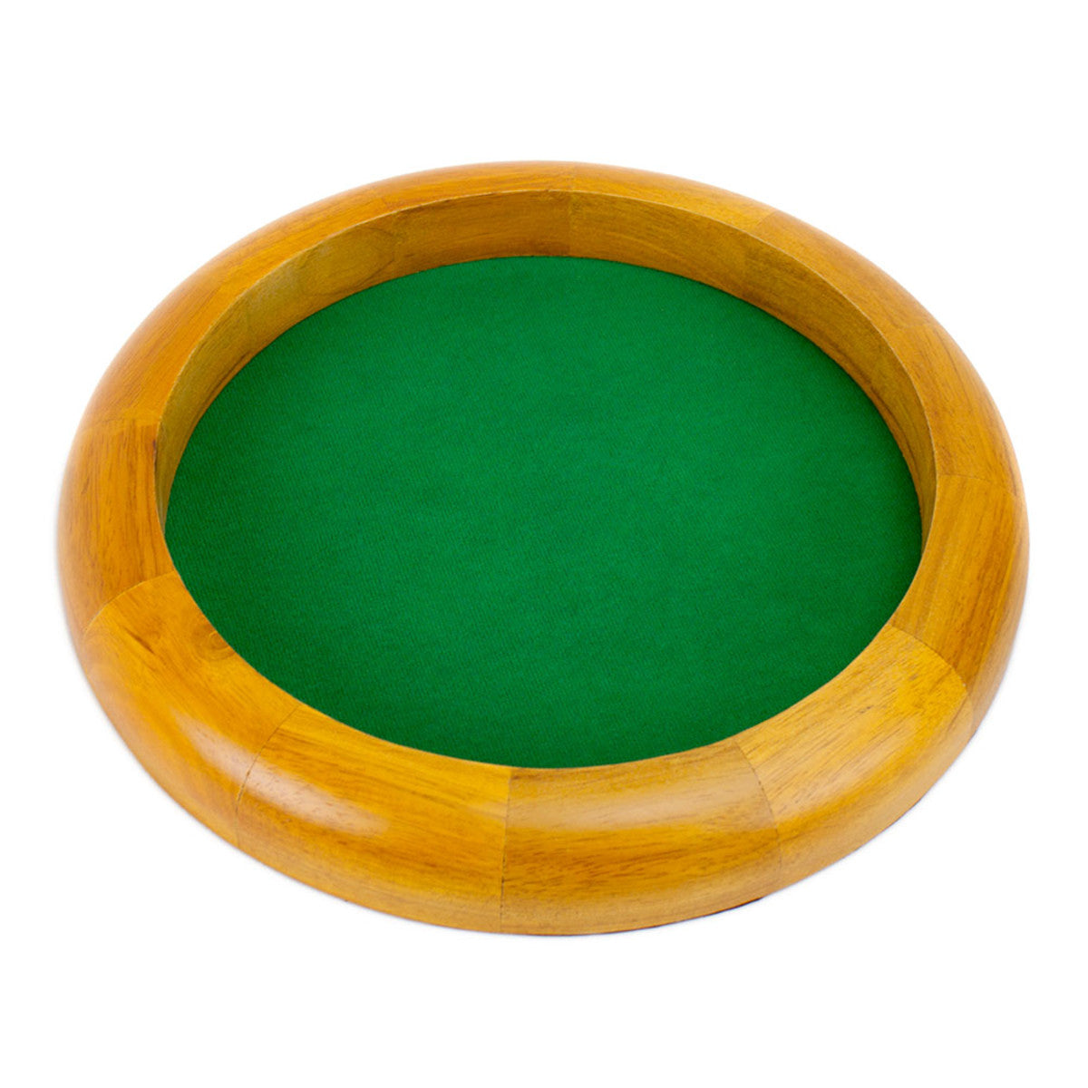 Brybelly 12 In Wooden Circular Dice Tray | Odin's Place