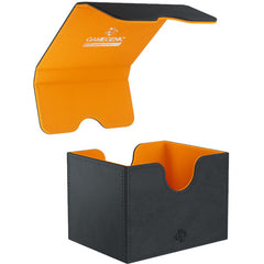 Gamegenic Sidekick 100+ XL Deck Box Black and Orange 2021 Special Edition | Odin's Place