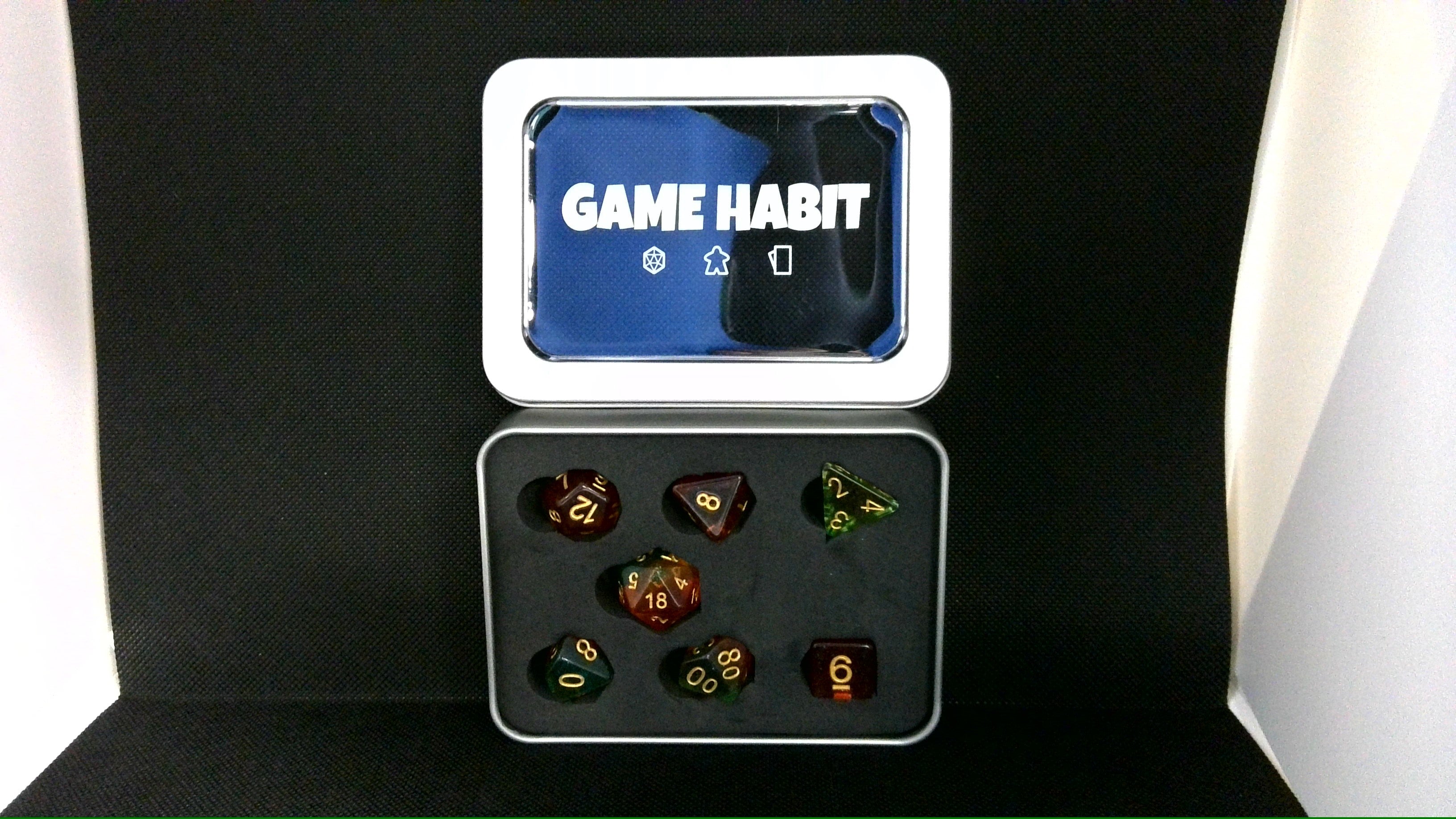 Game Habit Jolly Ranchers Poly 7 Dice Set | Odin's Place