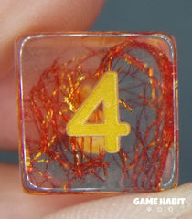Game Habit Royale with Cheese Poly 7 Dice Set | Odin's Place