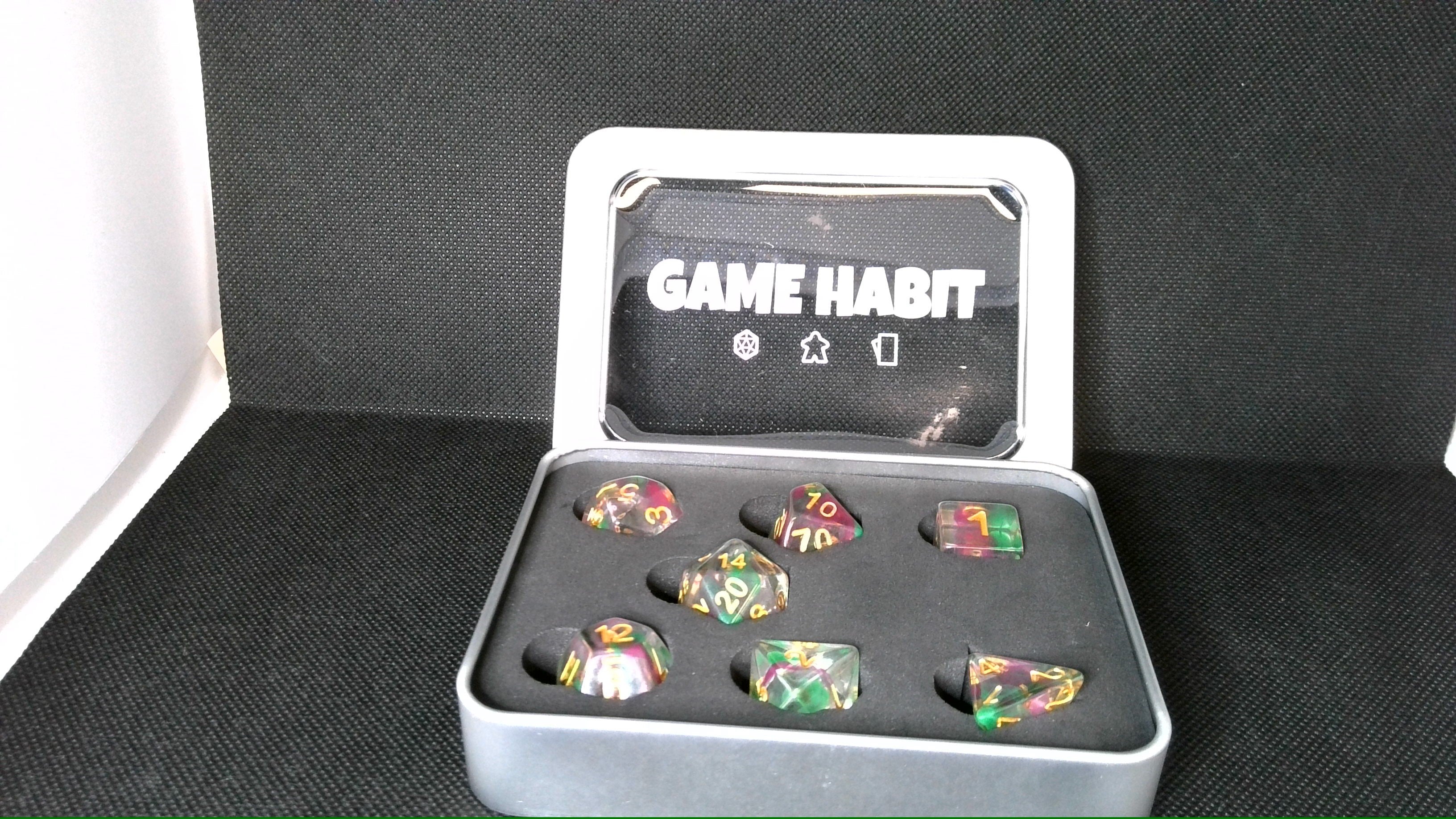Game Habit Doctor Pol Poly 7 Dice Set | Odin's Place