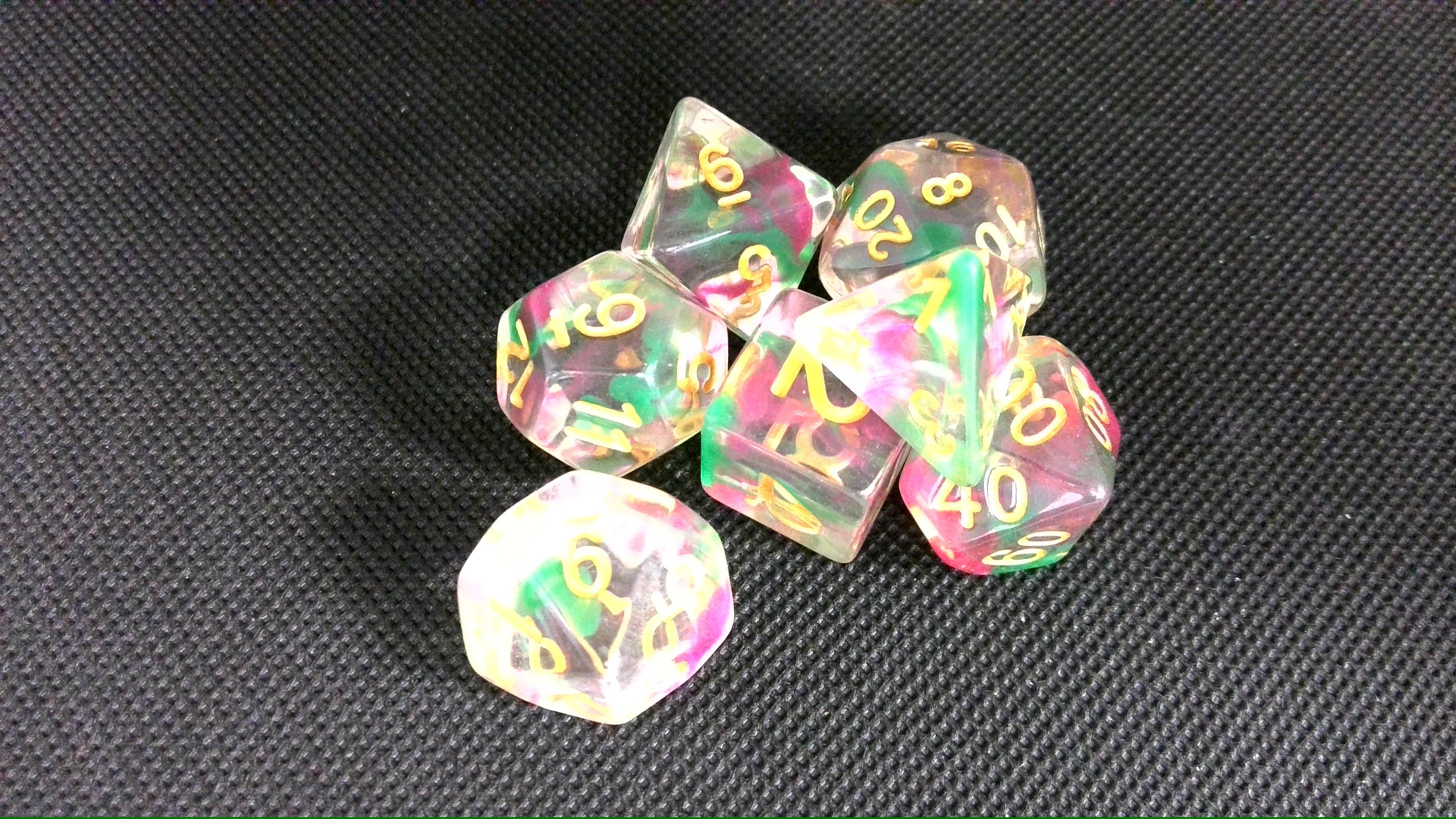 Game Habit Doctor Pol Poly 7 Dice Set | Odin's Place