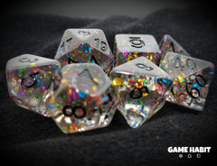Game Habit Ball Drop Poly 7 Dice Set | Odin's Place