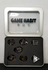 Game Habit Ball Drop Poly 7 Dice Set | Odin's Place