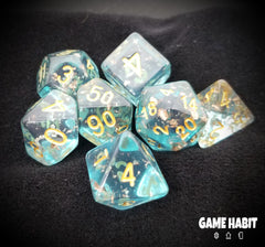 Game Habit Ferngully Poly 7 Dice Set | Odin's Place