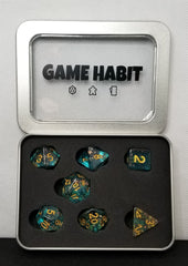 Game Habit Ferngully Poly 7 Dice Set | Odin's Place