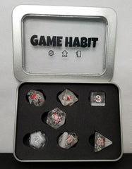Game Habit Kidnap the Sandy Claws Poly 7 Dice Set | Odin's Place