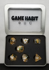 Game Habit Skull Island Poly 7 Dice Set | Odin's Place
